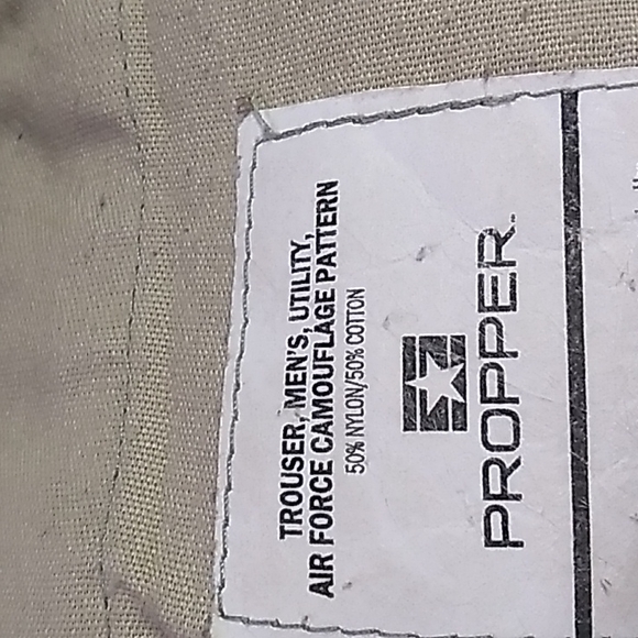 Mens 36 Short trousers utility Air Force US Military green and gray - Picture 7 of 7